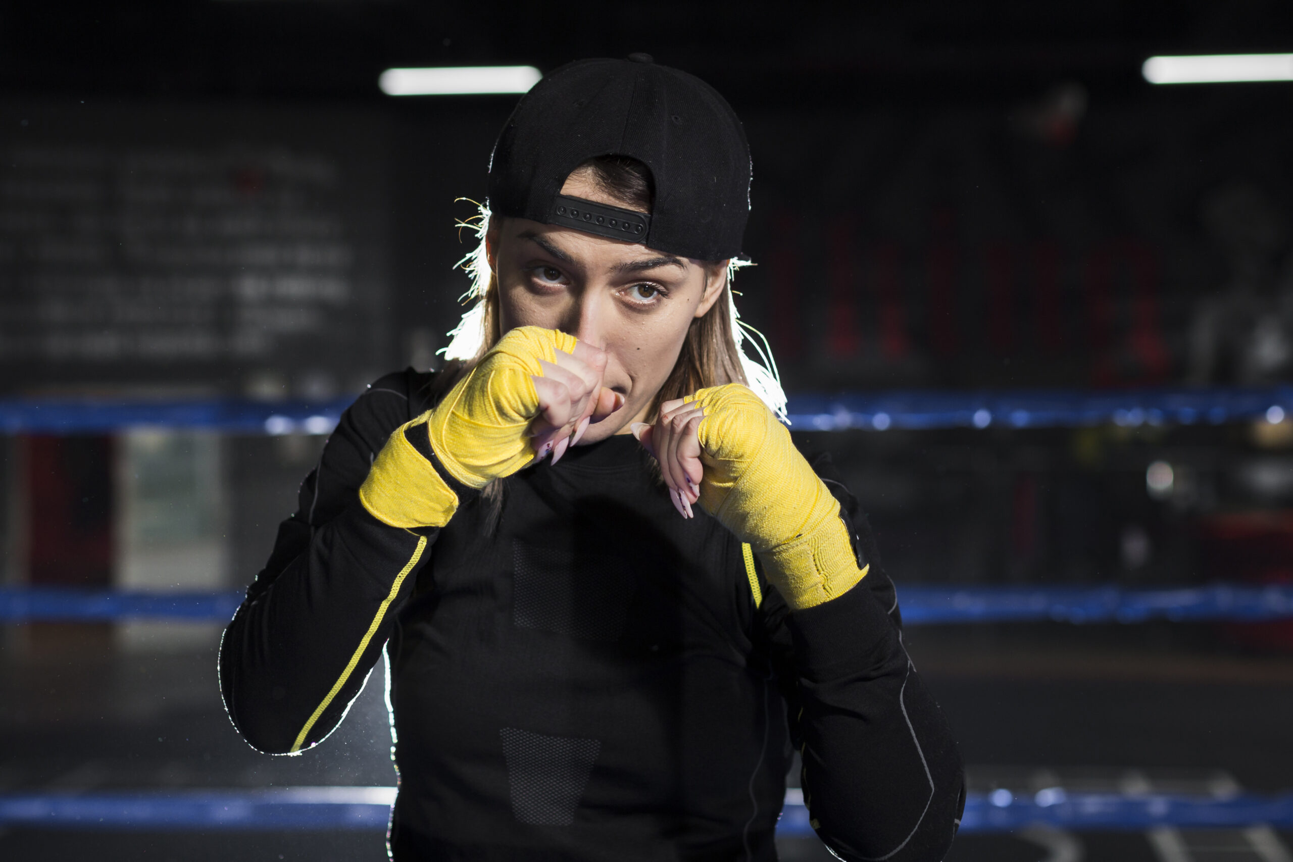 boxing girl